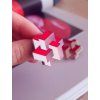 Prisma Earrings Red