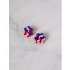 Prisma Earrings Blue-Red