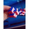 Prisma Earrings Blue-Red