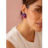 Prisma Earrings Blue-Red