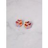 Prisma Earrings Orange