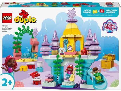 LEGO Duplo Arielov magický podvodný palác (10435)