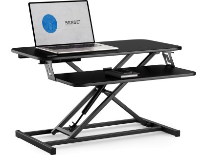 Kancelářský konvertor SENSE7 Black 81 cmx40 cm