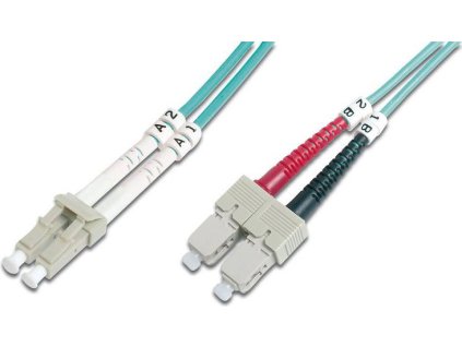 Digitus propojovací kabel z optických vláken, multimode, OM 3, LC/SC, 2 m (DK-2532-02/3)