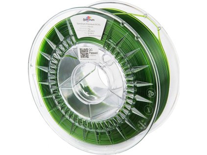 Spectrum 3D filament, Premium PCTG, 1,75 mm, 1000 g, 80735, transparentní zelená