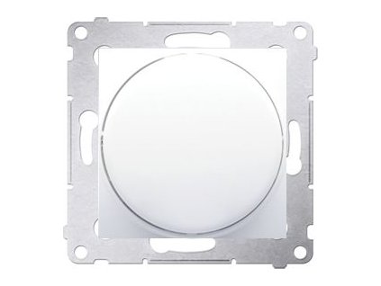 Kontaktní simon Simon 54 Rotační stmívač na snížení LED 230V 2-250W White DS9L.01/11 (WMDS-004XLX-011)