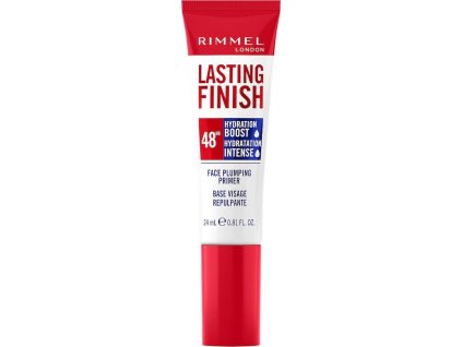 Rimmel Trvalá povrchová úprava zvlhčující základní nátěr pod make -upem s přírodními 24ml biopeptidy