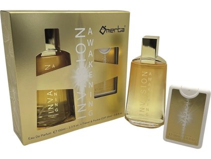 Omerta Invasion Awakening Set Perfumed Water Spray 100ml + parfémovaný vodní sprej 20 ml