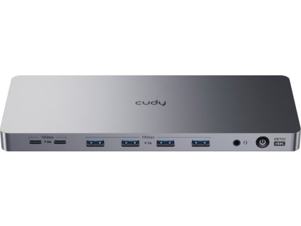 Dokovací stanice Cudy CS70013-in-1 Dual 4K