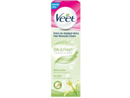Veet Vonný depilační krém pro suchou pokožku 100 ml