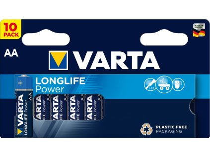 Varta Baterie LongLife Power AA / R6 2850mAh 10 ks.
