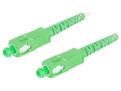 PATCHCORD FIBER OPTIC SM SC/APC-SC/APC SIMPLEX 3,0MM LSZH G657B3 30M BÍLÁ LANBERG