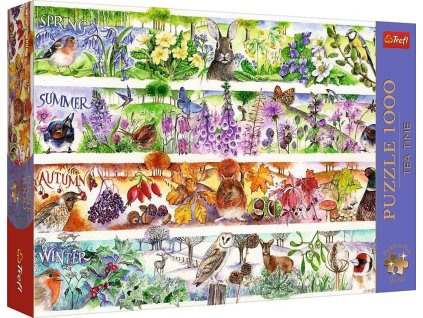 Trefl Puzzle 1000 Premplus Teatime Four -poku 12078