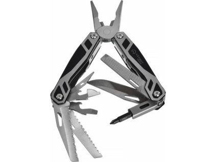Multitool AZYMUT Trohon - 12 nástrojů + 8 bitů + pouzdro (H-P2010121)