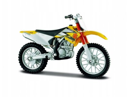 Kovový model Maisto Suzuki RM-Z250 se stojanem 1/18