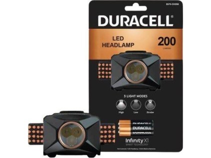 Duracell čelovka 200 LM