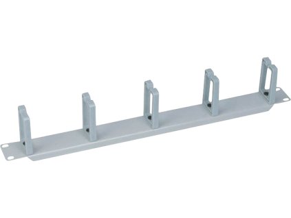 LogiLink kabelový organizér 19'' 1U s držadly šedý (OR104G)