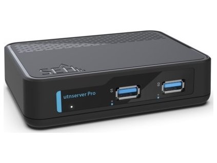 SEH UTNSERVER pro Print Server Ethernet Lan Black