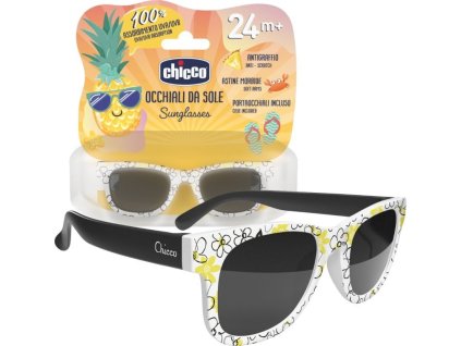 CHICCO_Slnečné okuliare s UV filtrom pre deti 24m+ Biele