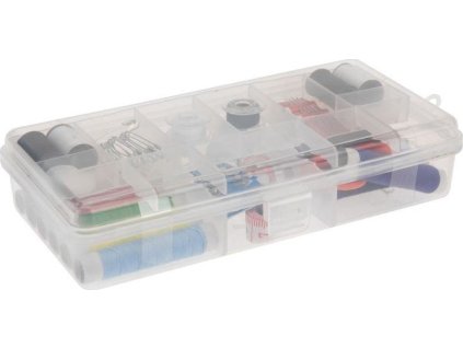Excellent Houseware ŠITÍCÍ SADA Zásobník na nitě jehly na míru 44 ks