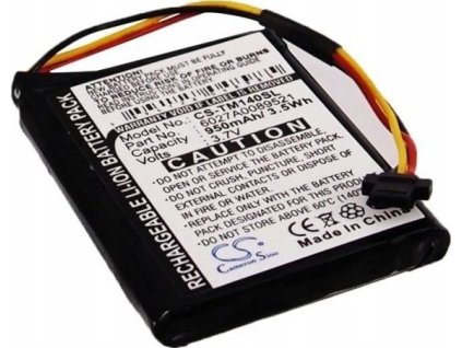 Cameron Sino dobíjecí baterie typ P2 VF6S VF6D VF65 pro GPS navigaci TomTom One 140 140S GO 600 500 50 / CS-TM140SL