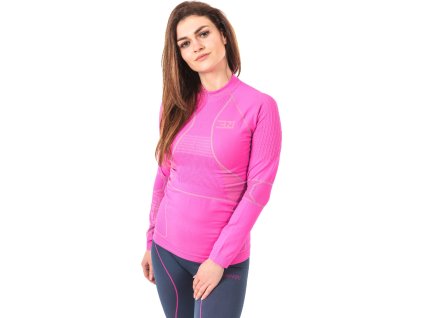 Dámské tričko Freenord ThermoTech EVO LS, růžové, velikost L