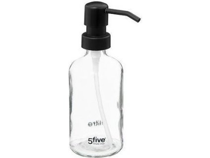 5five Dávkovač tekutého mýdla, skleněný, 250 ml