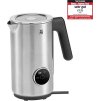 WMF LUMERO Design, Electric, Frappe Mixer, 100-250 ml mixéru, dotykový displej, LED světlo, 500 wattů, horké a studené mléčné pěny, horké mléko, ohřívač mléka, Matt z nerezové oceli
