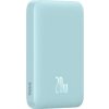 Baseus OS-Mignetic Mini Air Wireless Fast Charge Power Bank 6000mah 20W Galaxy Blue （s jednoduchým sérií nabíjecího kabelu typu-C k typu-C (20V/3a) 30 cm bílá)