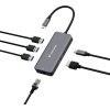 Hub USB doslovně multi port essentials USB-C PD, 3xusb-A 3.0, HDMI, RJ-45