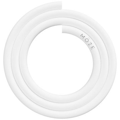Hookah hose - Moze, Soft-Touch White