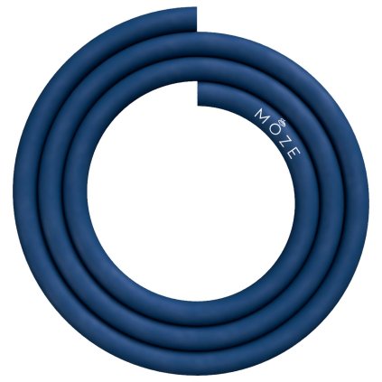 Hookah hose - Moze, Soft-Touch Blue