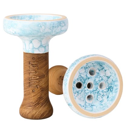 Hookah bowl - Oblako, Killer Glaze Marble Blue