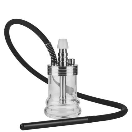 Hookah - Invi, Nano Edelstahl Silver