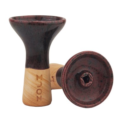 Hookah bowl - Moon, Phunnel Tiffany Clematis