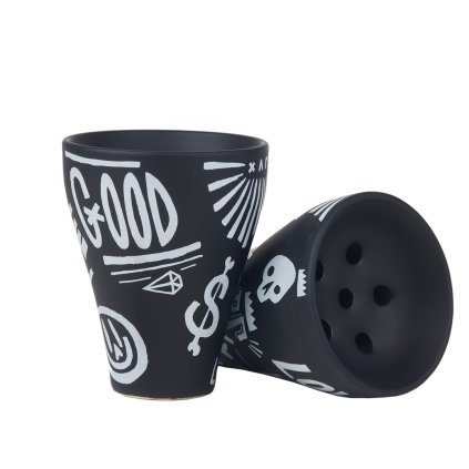 Hookah bowl - Hooligan, Oblako x HLGN White
