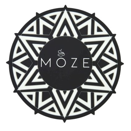 Hookah base protective mat - Moze, Hookah Coaster White
