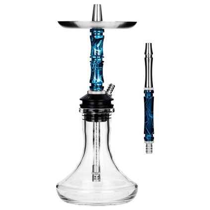 Hookah - Moze, Breeze Two Wavy Blue1