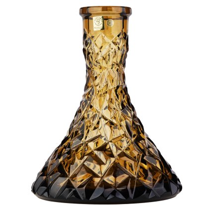 Hookah base - Caesar Crystal, Rock Cone Amber