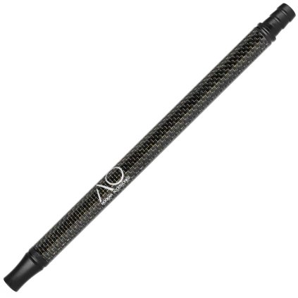Hookah mouthpiece - AO, Carbon Alu Black/Gold