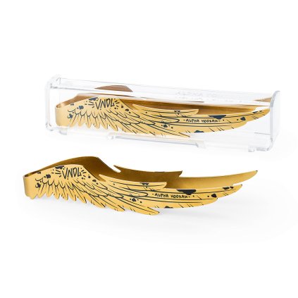 Hookah tongs - Alpha Hookah, Wings Gold