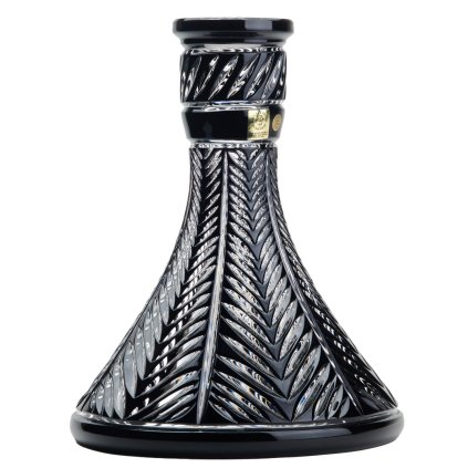Hookah base - Caesar Crystal, DeepCut Cone Black