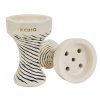 Hookah bowl - Kong, Evil Ice White