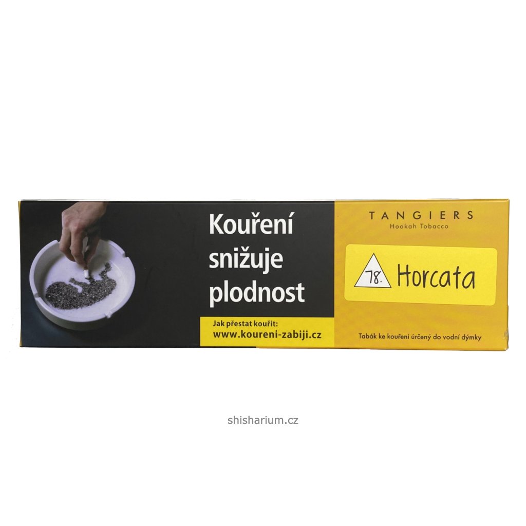 Tabák Tangiers Noir 250g Horcata Shisharium.cz
