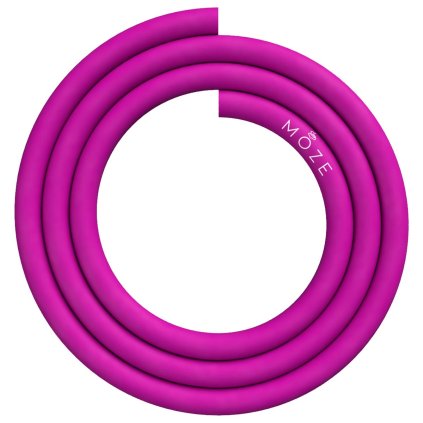 Hadice pro vodní dýmku - Moze, Soft-Touch Purple