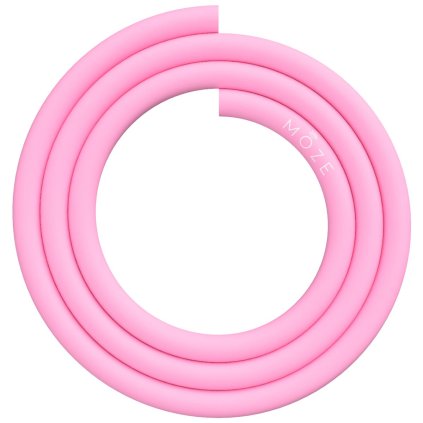 Hadice pro vodní dýmku - Moze, Soft-Touch Pink
