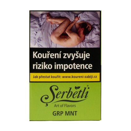 Tabák Serbetli 50g - Grp Mnt