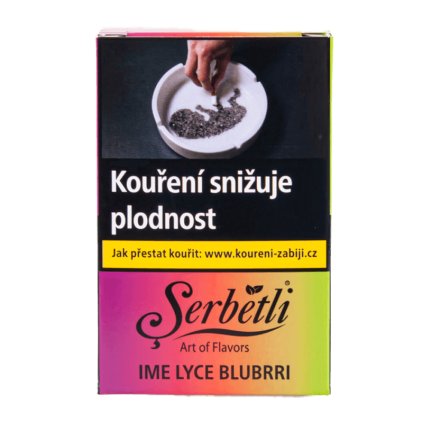 Tabák Serbetli 50g - Ime Lyce Blubrri