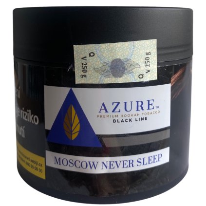 Tabák Azure Black 250g - Moscow Never Sleeps