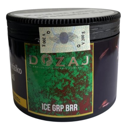 Tabák Dozaj 200g - Ice Grp Brrr
